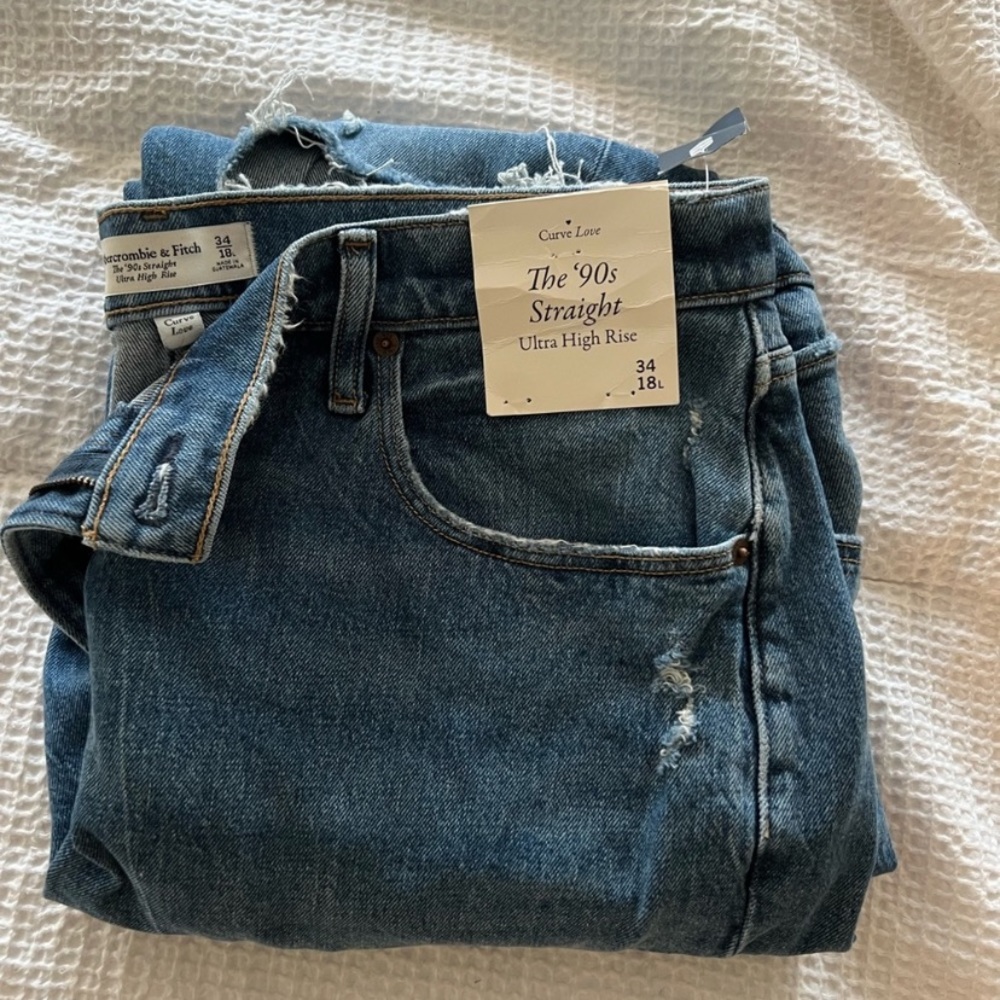 Abercrombie Curve Love 90s Ultra High Rise
